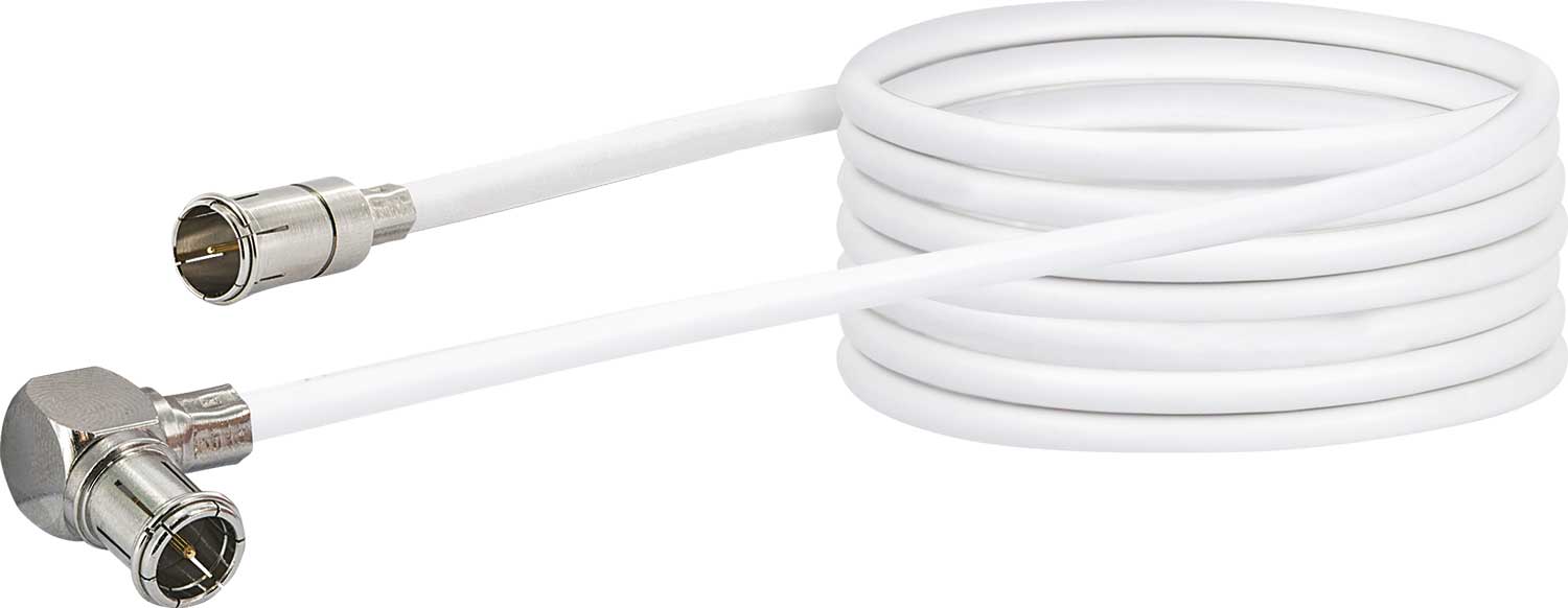 Schwaiger SAT-Anschlusskabel F-Quick-Stecker 1,5 - 9 m 90 dB 50% Rabatt für begrenzte Zeit