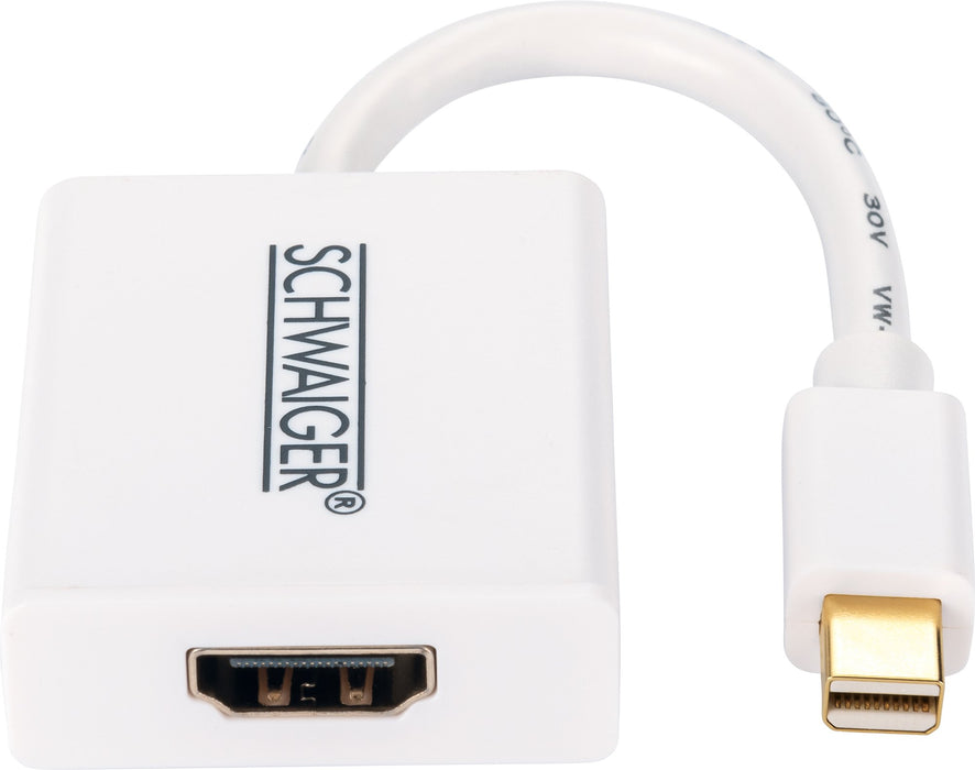 Schwaiger HDMI®-Mini DisplayPort Adapterkabel Auslauf