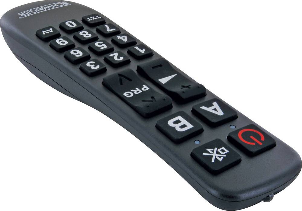 Schwaiger 2 IN 1 Universalfernbedienung *Comfort Plus* Valentinstagsangebot