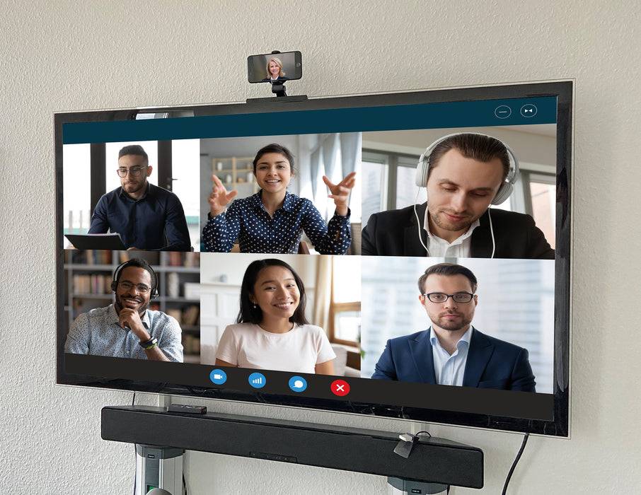 Schwaiger TV/Monitor-Ablage Set 15 cm Kauf eins, bekomm eins gratis