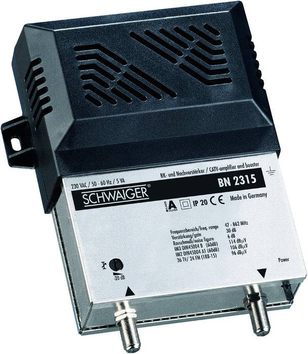 Schwaiger Breitbandkabel-/Nachverstärker 30 dB Tiefpreis