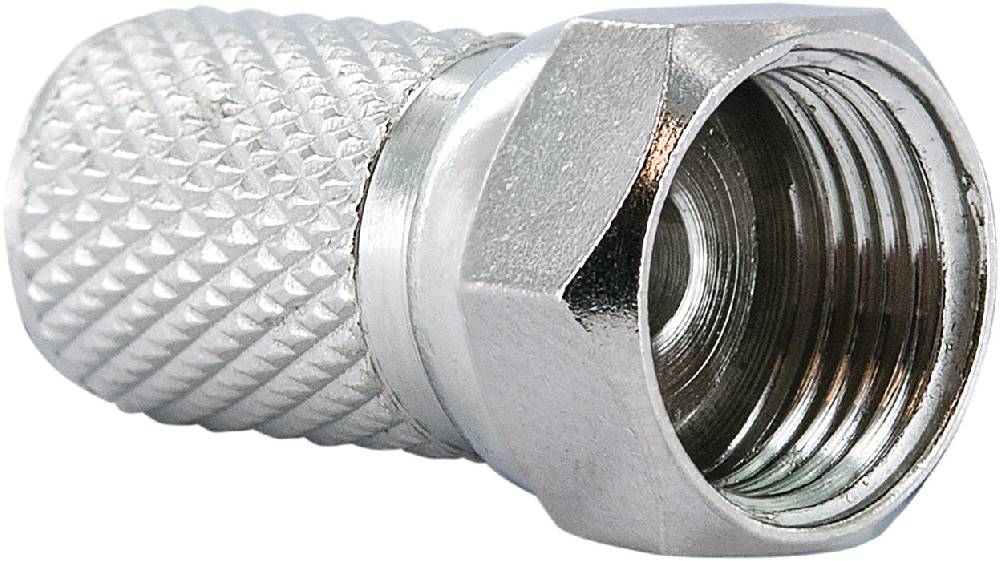 Schwaiger F-Aufdrehstecker 2 - 50 Stk. Ø 7 mm