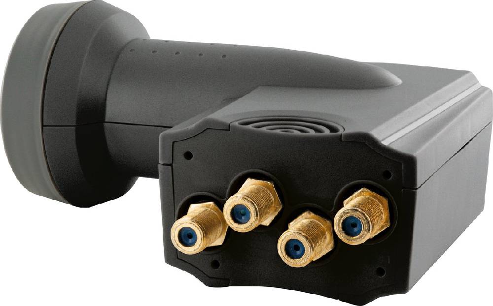 Schwaiger Quad LNB digital SUN PROTECT anthrazit Bis zu 65% Rabatt