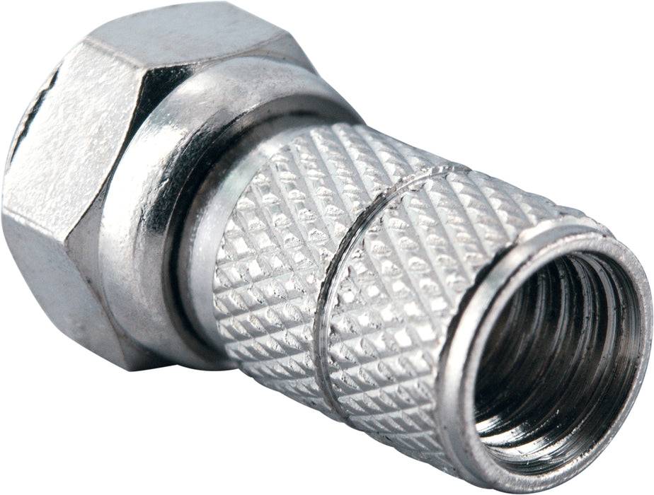 Schwaiger F-Aufdrehstecker 2 - 50 Stk. Ø 6,5 mm 50% Rabatt mit kostenlosem Versand