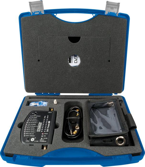 Schwaiger SAT-Finder HD im Transportkoffer Set Auslauf