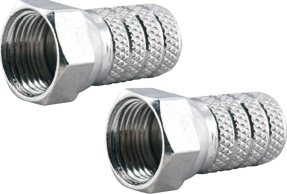 Schwaiger F-Aufdrehstecker 2er Set Ø 4 mm Hotsell