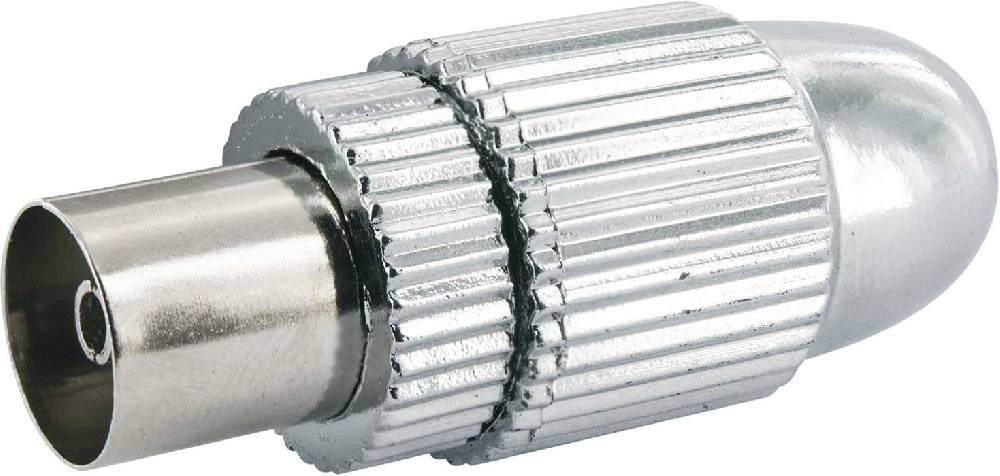 Schwaiger IEC-Buchse Ø 4 - 7,5 mm metallisiert