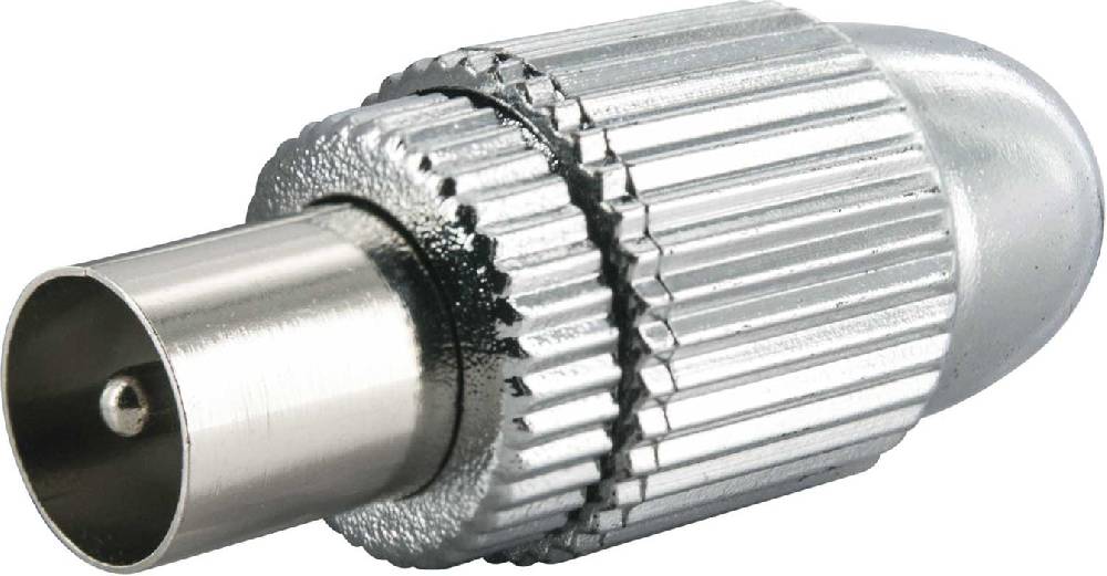 Schwaiger IEC-Stecker Ø 4 - 7,5 mm metallisiert Zeitbegrenzte Promotion