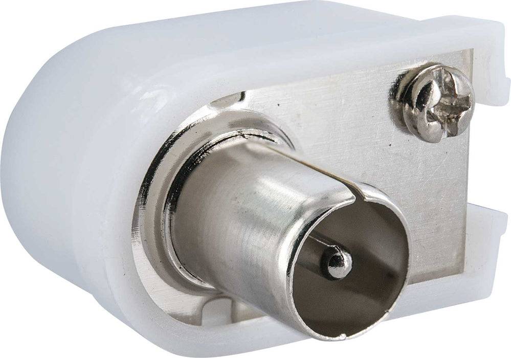 Schwaiger IEC-Winkelstecker 1/4 Stk. Ø 4 - 7,5 mm Riesige Rabatte