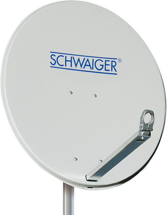 Schwaiger Satellitenschüssel Aluminium Weiß/Rot/Anthrazit 57 cm Rabatte dieses Monats