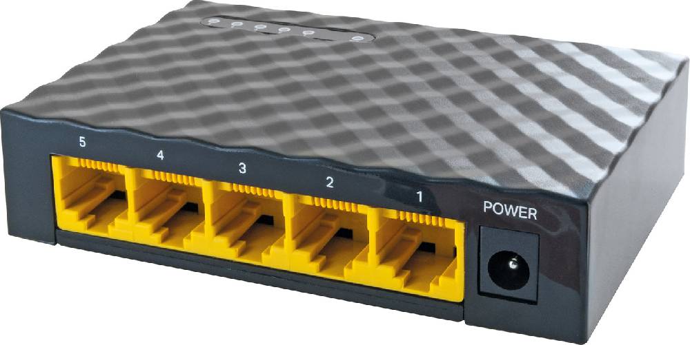 Schwaiger 5-Port Netzwerk Switch Super Sparpreis