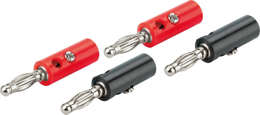 Schwaiger Bananenstecker 4er Set