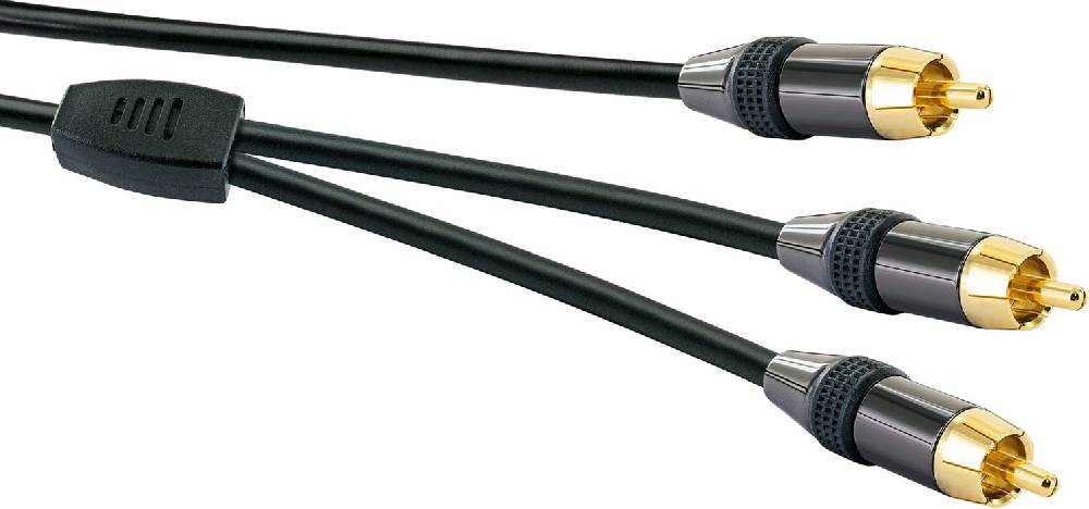 Schwaiger CINCH Y-Subwoofer-Kabel Fabrikladen