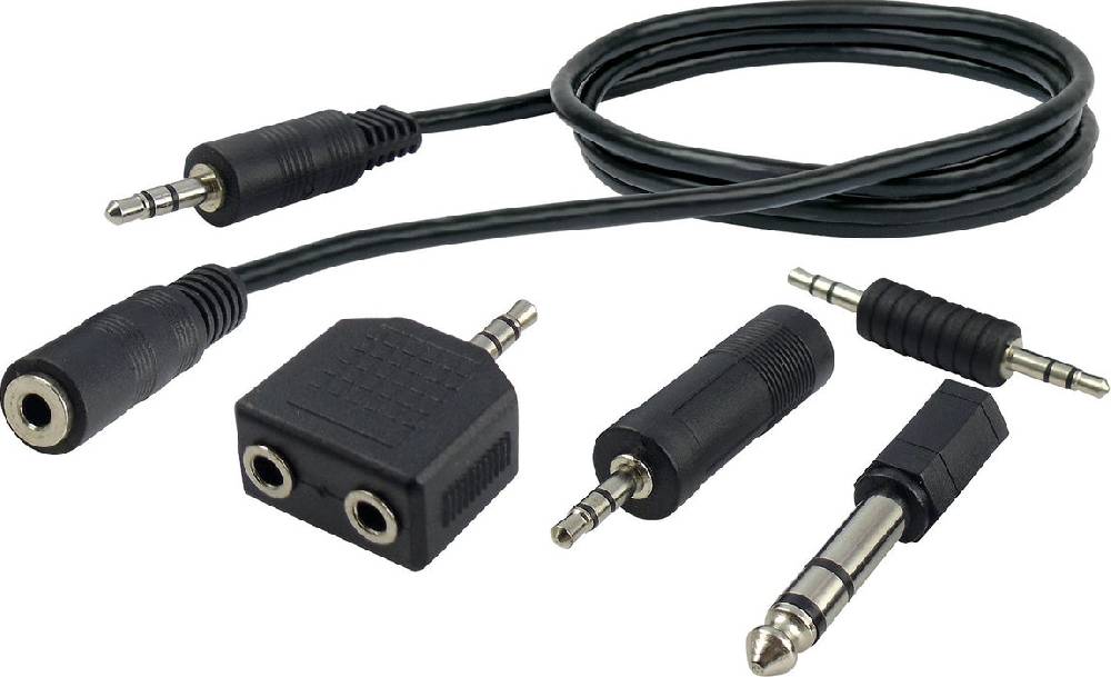 Schwaiger Kopfhöreradapter Set