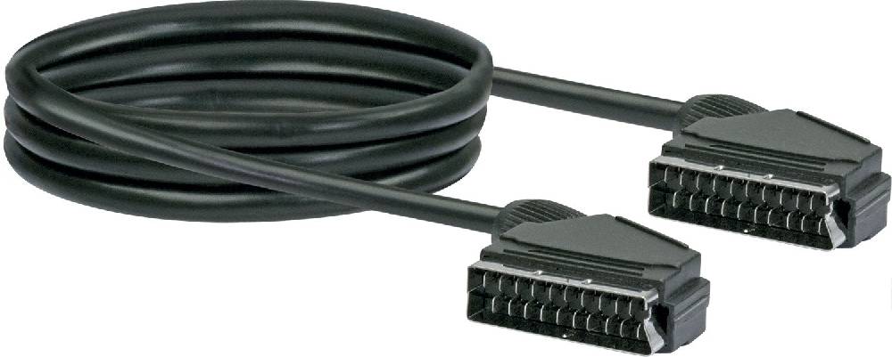 Schwaiger SCART Anschlusskabel (Ø 6,8 mm)