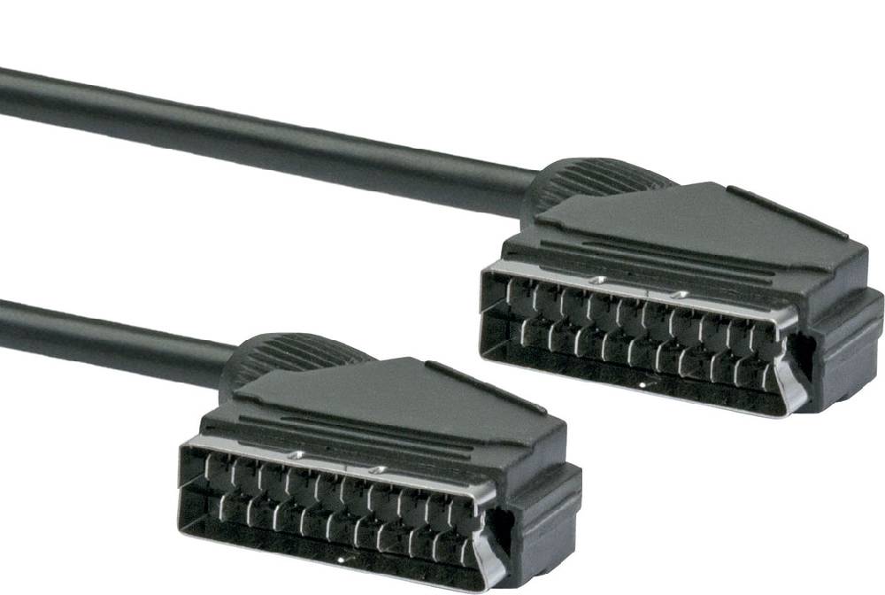 Schwaiger SCART Anschlusskabel (Ø 6,8 mm) Günstig kaufen