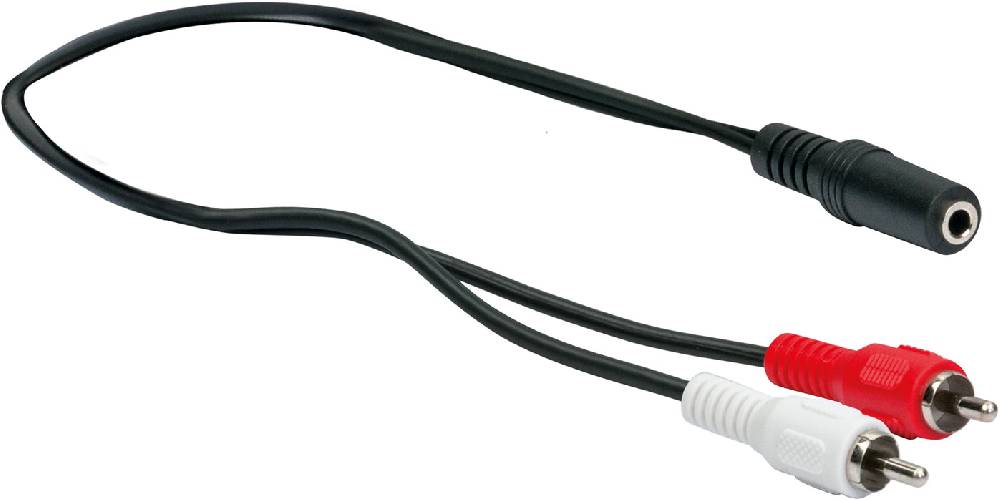 Schwaiger KLINKE/CINCH Y Adapterkabel Neueste Mode