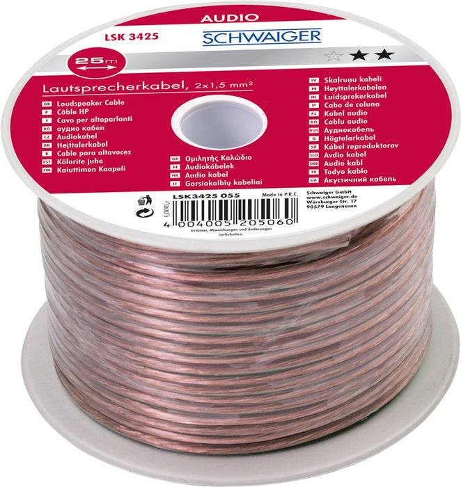 Schwaiger Lautsprecherkabel (2x 1,5 mm²) Saisonale Angebote