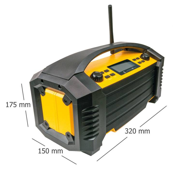 Schwaiger DAB+/FM Baustellen Radio Tiefpreis