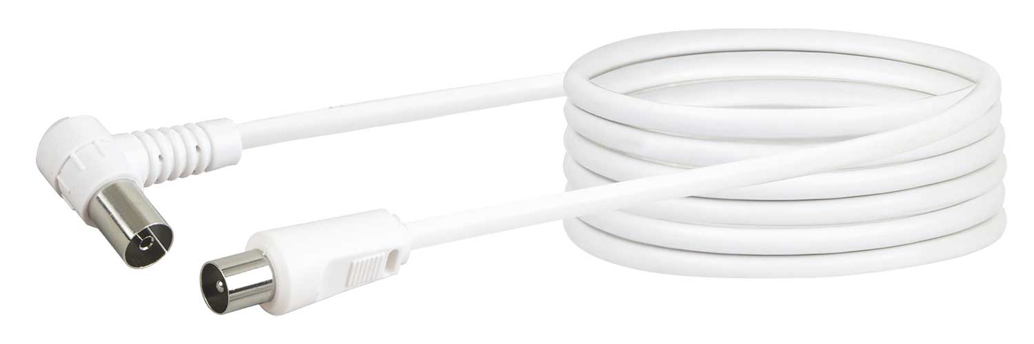 Schwaiger Antennenkabel mit IEC-Winkelbuchse 1,5 - 10 m 75 dB Bis zu 50% Rabatt