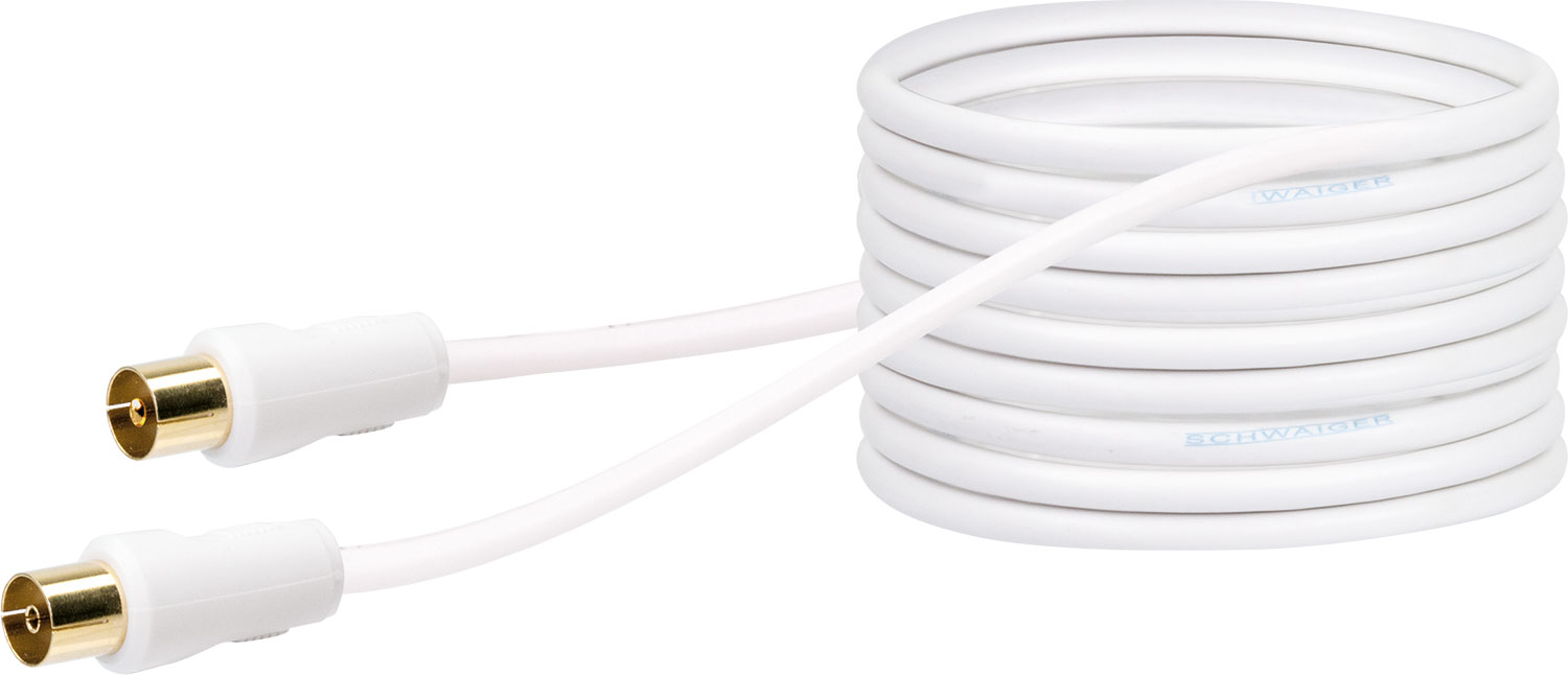 Schwaiger Antennenkabel IEC 1,5 - 20 m 90 dB Bis zu 55% Rabatt
