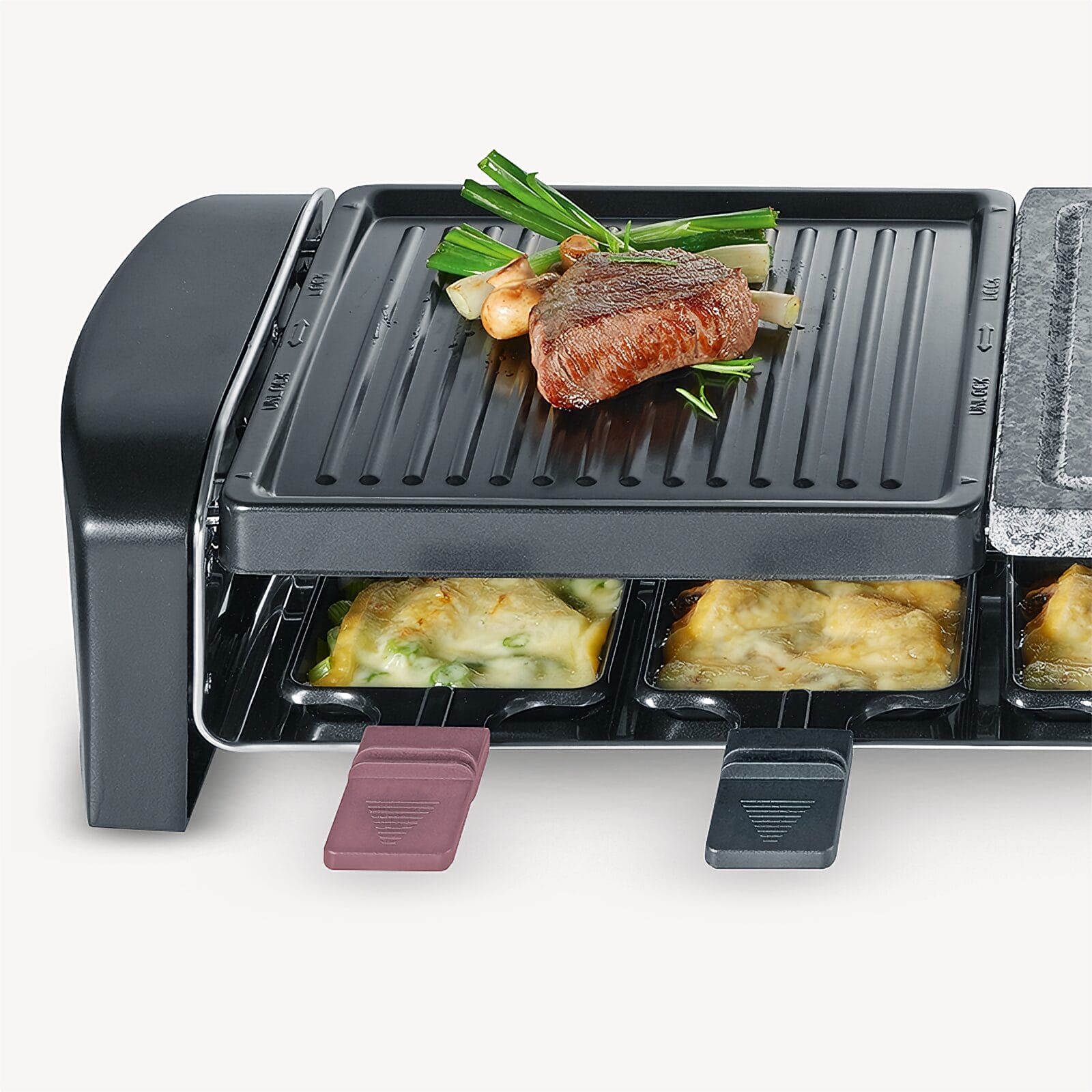 ﻿Severin Raclette Grill mit Naturgrillstein RG 9645 Top Angebot