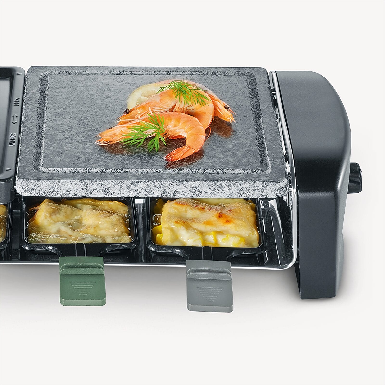 ﻿Severin Raclette Grill mit Naturgrillstein RG 9645 Top Angebot