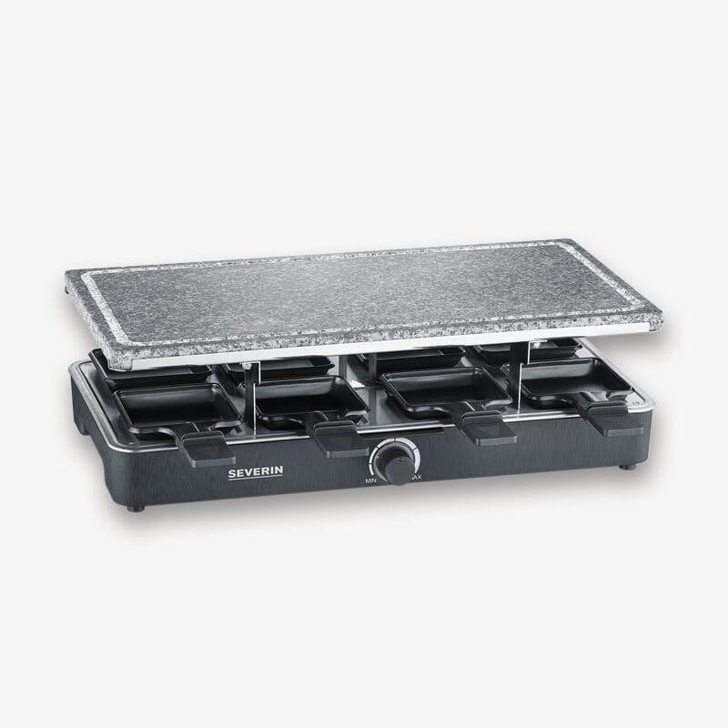 Severin Raclette-Partygrill mit Naturgrillstein RG 2378 Große Rabatte
