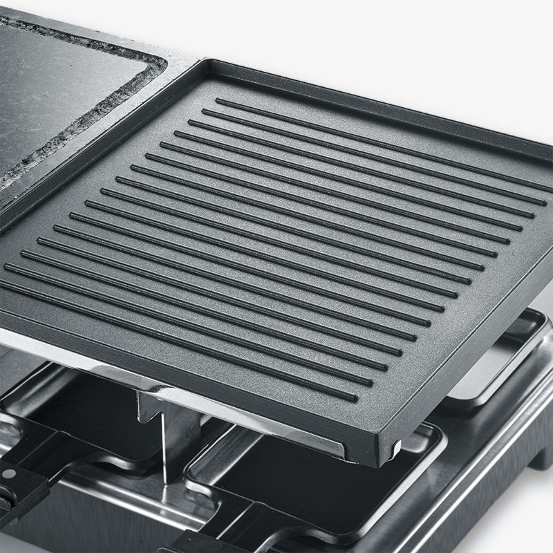Severin Raclette-Grill mit Naturgrillstein u. Grillplatte RG 2376 Neuheiten
