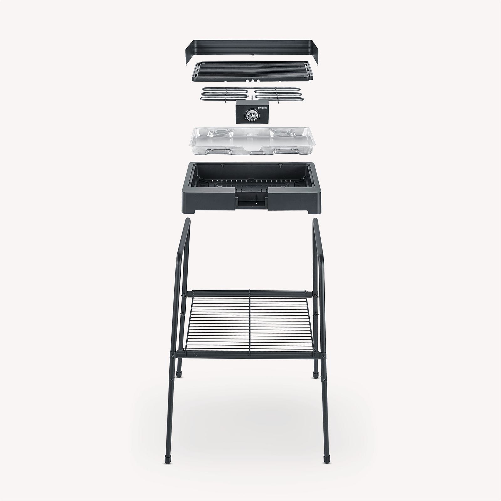 Severin Standgrill mit Grillplatte PG 8568 Begrenzte Freigabe