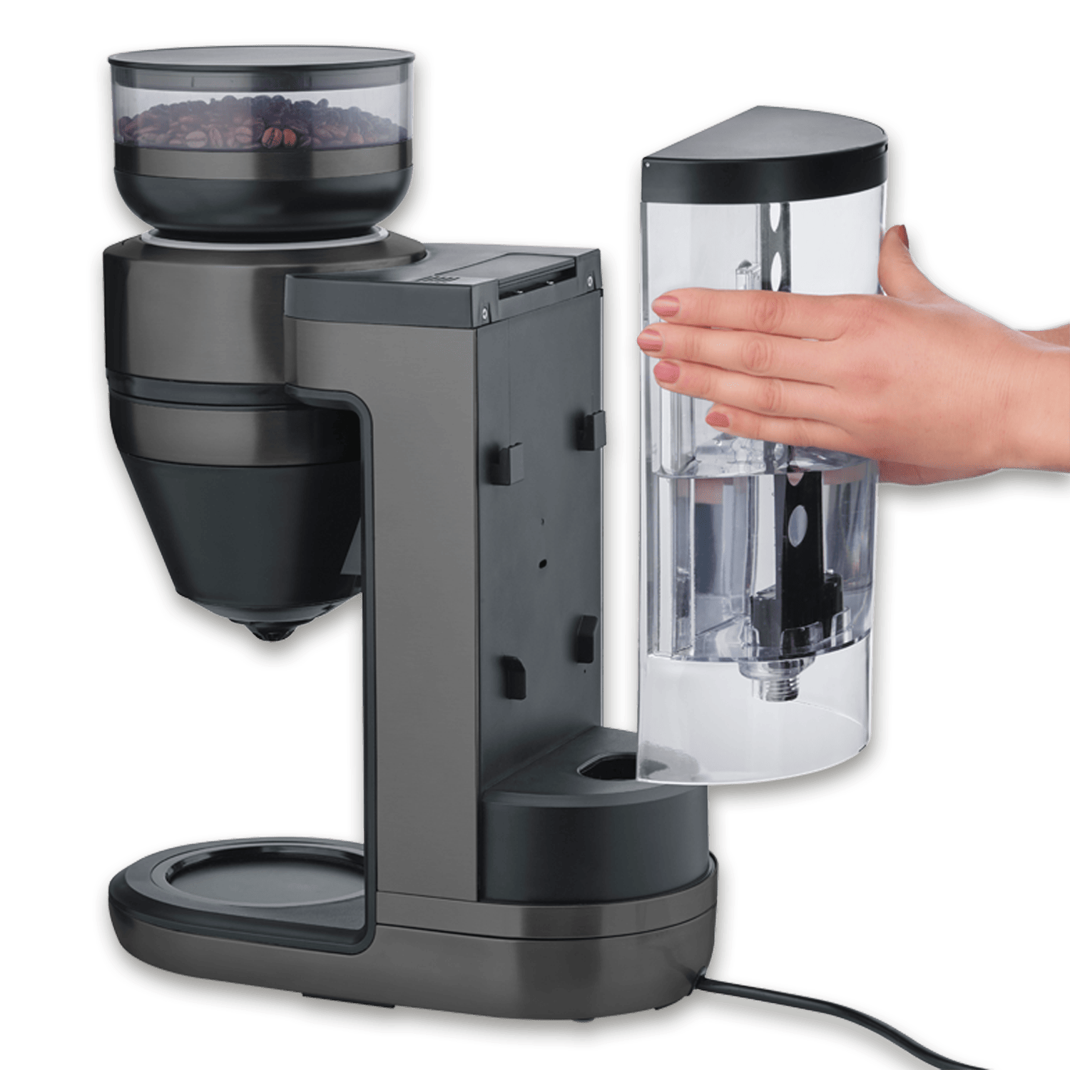 Severin Filterkaffee-Vollautomat FILKA Dark Inox KA 4849 Speichern exportieren