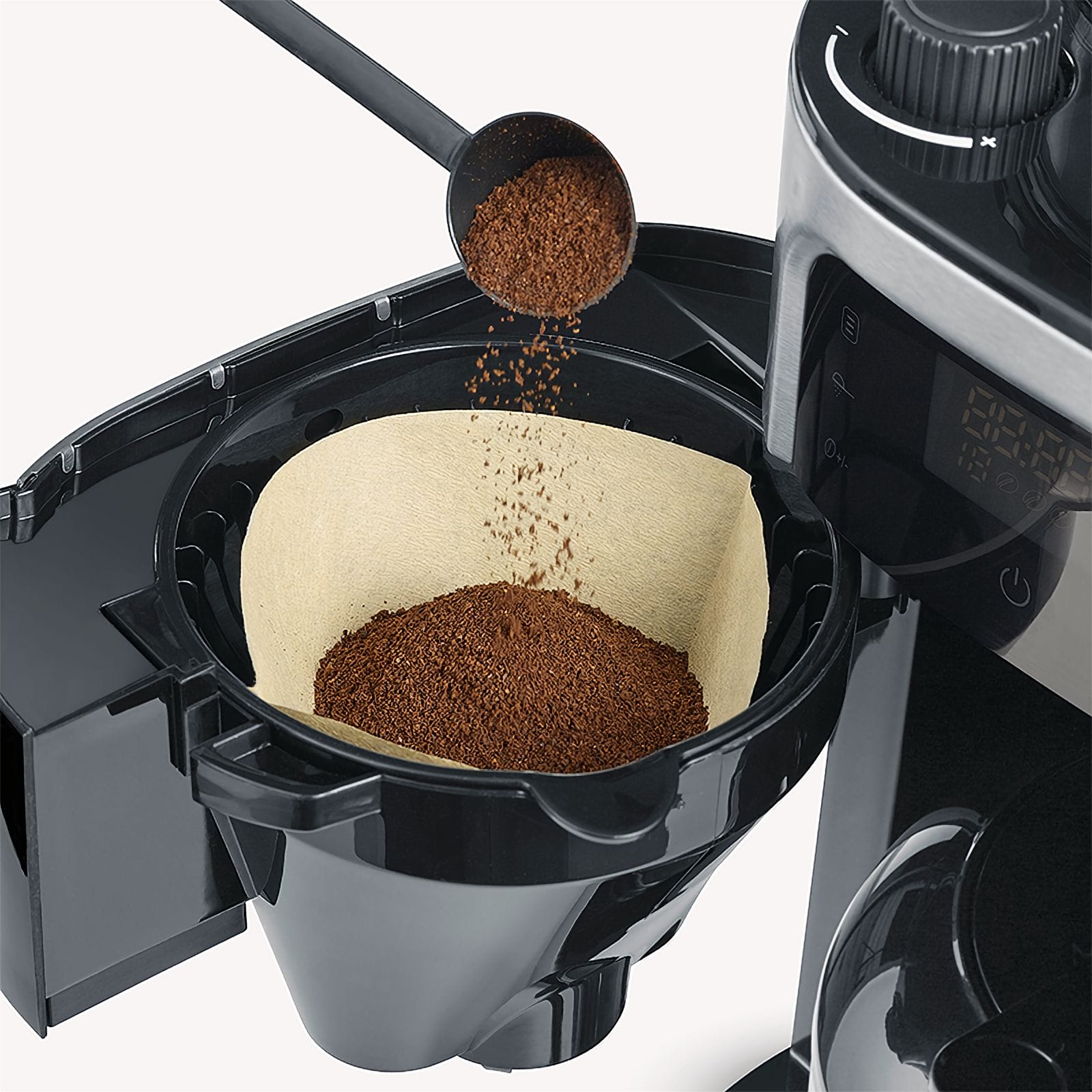 Severin Filterkaffeemaschine mit Edelstahl-Mahlwerk KA 4813 Rabatte dieses Monats