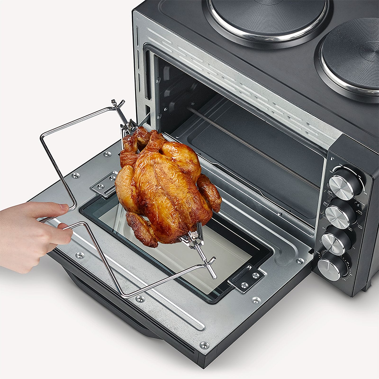 Severin Back- und Toastofen mit Kochplatten TO 2074 Letzte 2 Tage