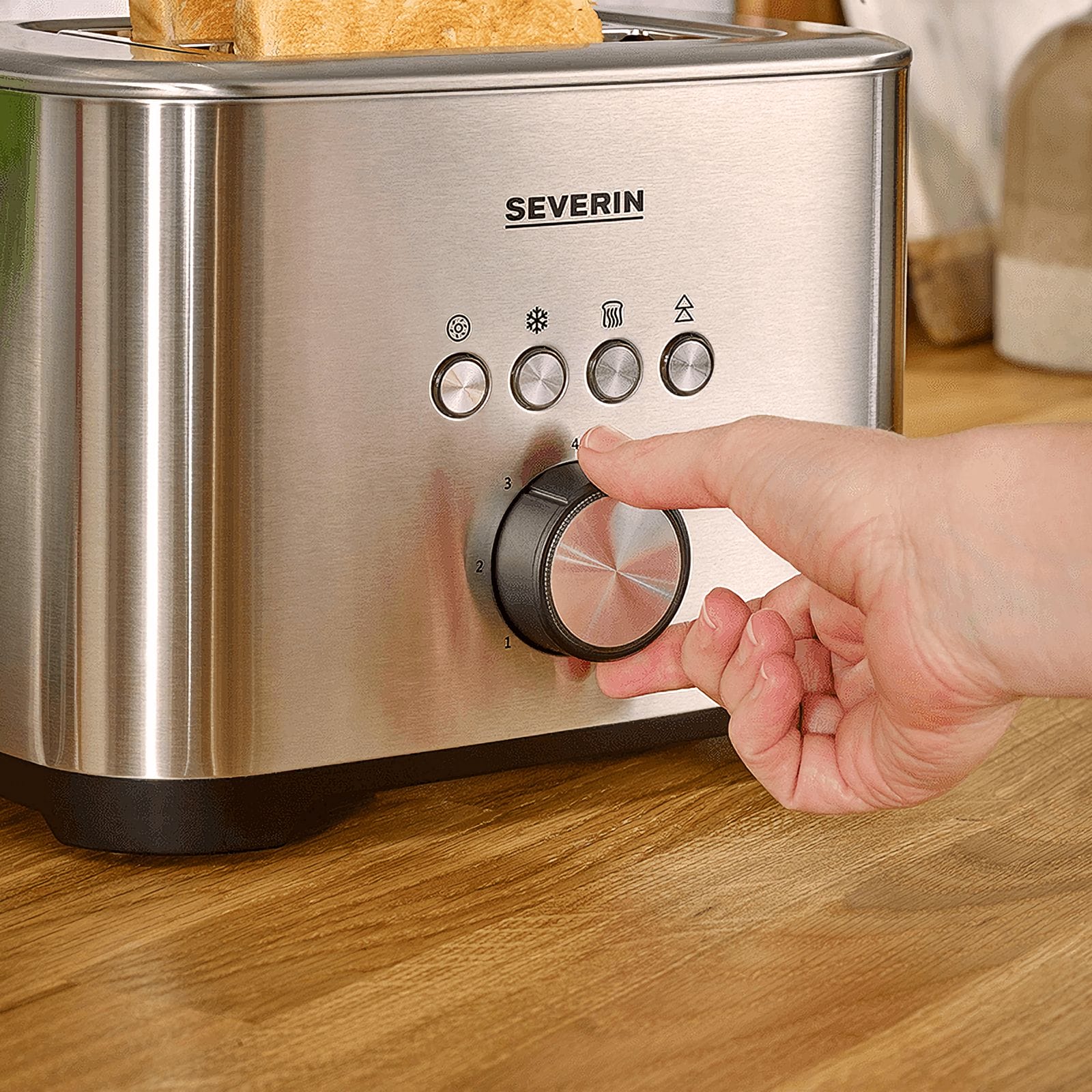Severin Toaster mit Bagel-Funktion AT 2510 Online Outlet