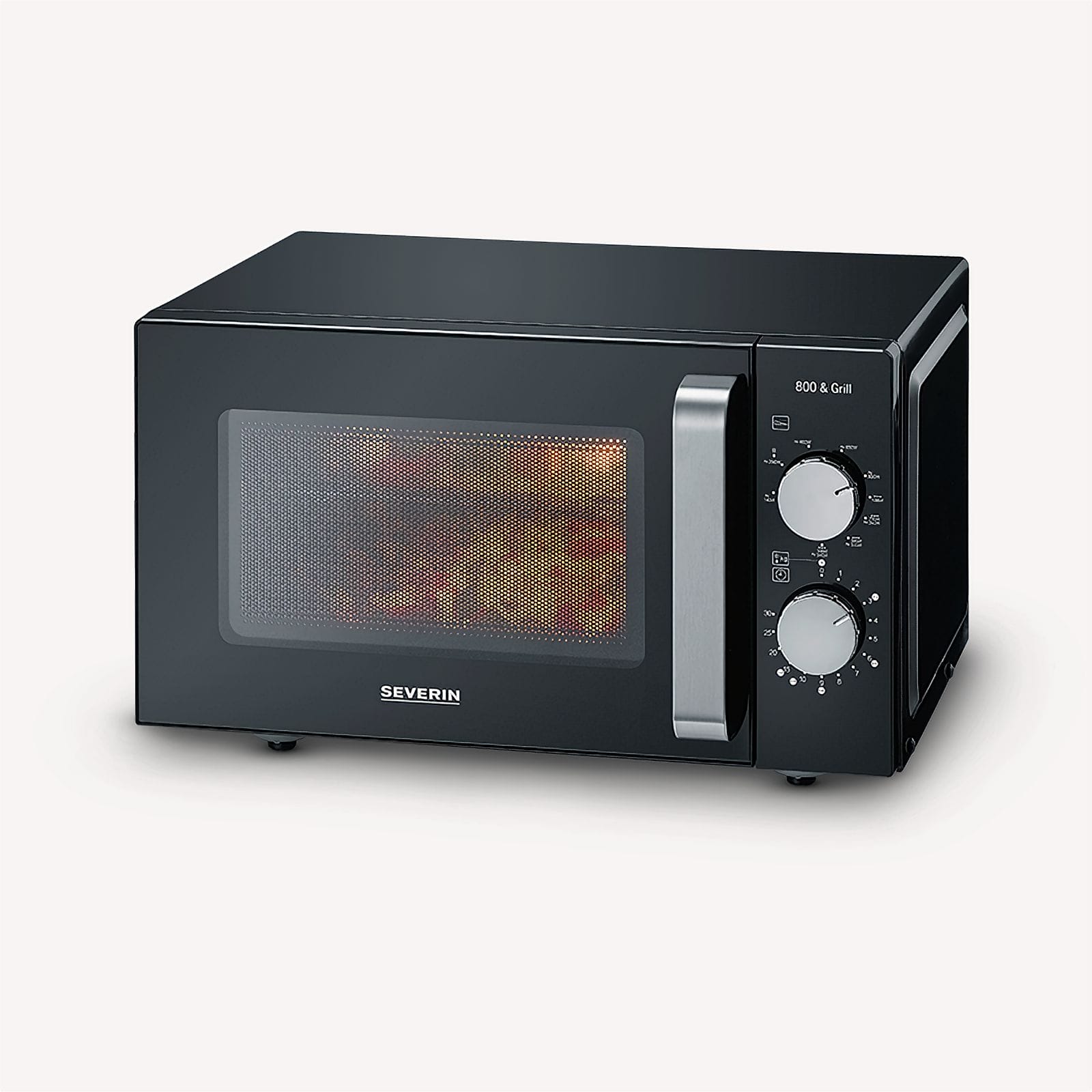Severin 2-in-1 Mikrowelle mit Glasboden und Grill MW 7762 Kauf eins, bekomm eins gratis
