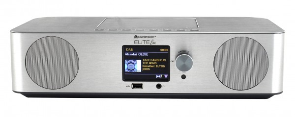 Soundmaster Stereo Musikcenter mit WLAN-Internet/DAB+/UKW-Radio, CD/MP3, USB, Bluetooth®, APP-Steuerung Neueste Mode