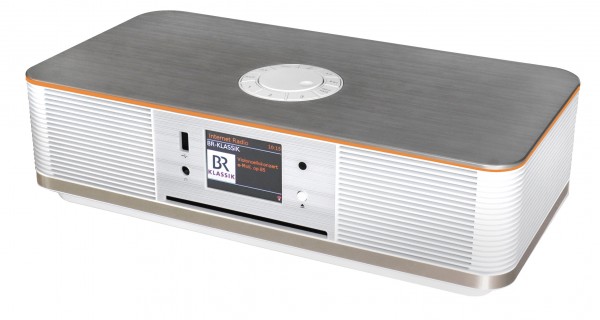 Soundmaster Stereo Musikcenter mit WLAN-Internet/DAB+/UKW-Radio, CD/MP3, USB, Bluetooth®, LED Ambientebeleuchtung, APP-Steuerung Exklusive Angebote