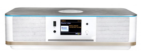 Soundmaster Stereo Musikcenter mit WLAN-Internet/DAB+/UKW-Radio, CD/MP3, USB, Bluetooth®, LED Ambientebeleuchtung, APP-Steuerung Exklusive Angebote