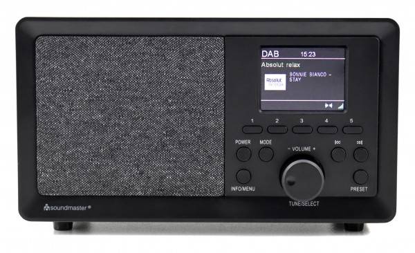 Soundmaster DAB+/UKW-RDS Radio mit Farbdisplay, Senderspeichertasten Riesige Ersparnisse