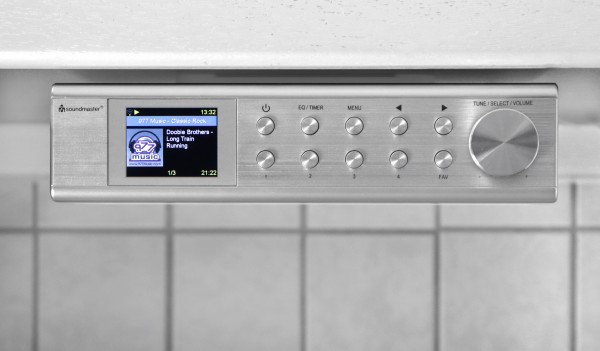 Soundmaster Internet/DAB+ Küchenunterbauradio mit Bluetooth® Letzter Tag