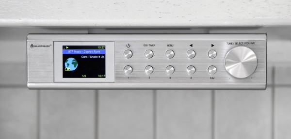 Soundmaster Internet/DAB+ Küchenunterbauradio mit Bluetooth® Letzter Tag