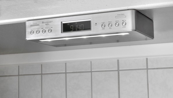 Soundmaster Küchenunterbauradio mit DAB+/UKW, Bluetooth®, LED-Arbeitsplatzbeleuchtung Bis zu 65% Rabatt