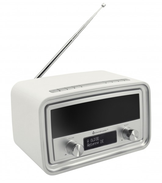Soundmaster DAB+/UKW Radio mit Wecker, USB-Ladebuchse Fabrikladen