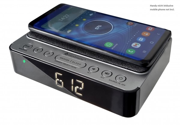 Soundmaster DAB+/UKW Uhrenradio mit kabelloser Ladefunktion Black Friday Preise
