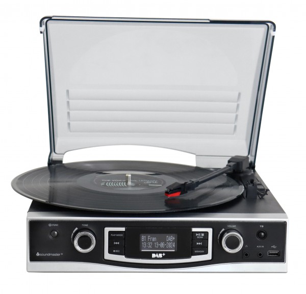 Soundmaster Plattenspieler mit DAB+/UKW Stereoradio & Encoding Rabatte dieses Monats