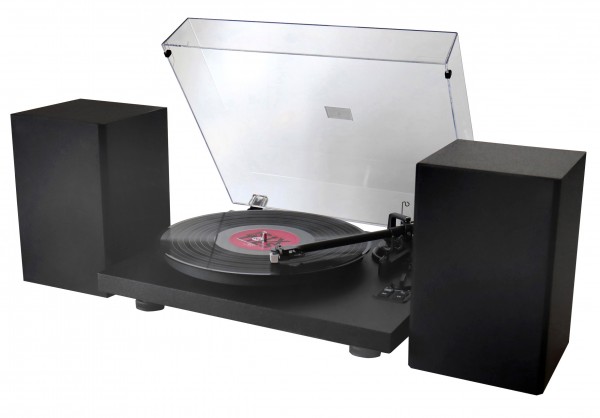 Soundmaster Plattenspieler mit Bluetooth®, PC-encoding. 2 Wege Bass Reflex Lautsprechern Online