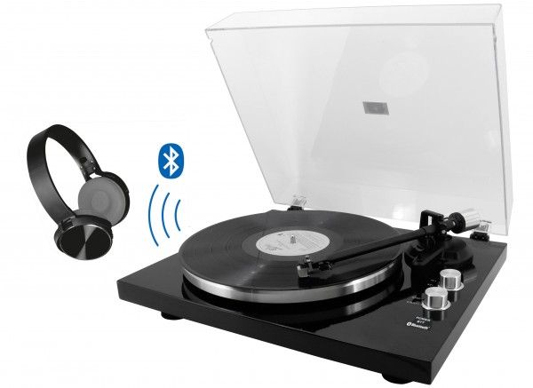 Soundmaster Plattenspieler mit Magnettonabnehmersystem, Bluetooth® Sendefunktion Outlet