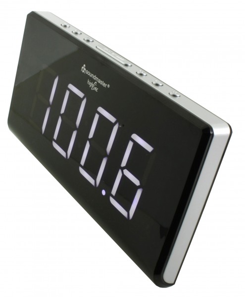 Soundmaster Jumbo LED Uhrenradio mit Dimmer Rabatt