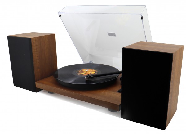 Soundmaster Plattenspieler mit Bluetooth®, PC-encoding. 2 Wege Bass Reflex Lautsprechern Lagerräumung