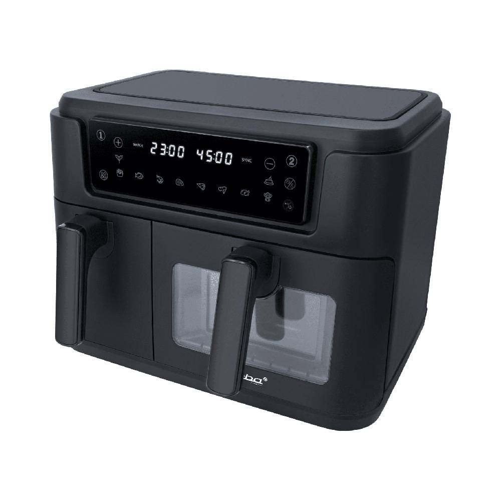Steba Doppel-Heißluftfritteuse HF 9501 DUO BLACK Sonderangebot der Fabrik
